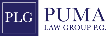 Puma Law Group main logo navy blue